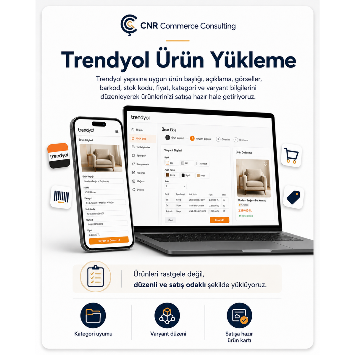 Trendyol Ürün Yükleme