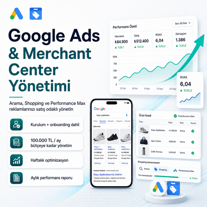 Google Ads & Merchant Center Yönetimi