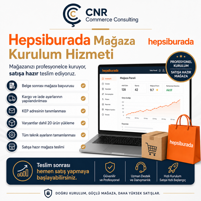 Hepsiburada Mağaza Kurulumu